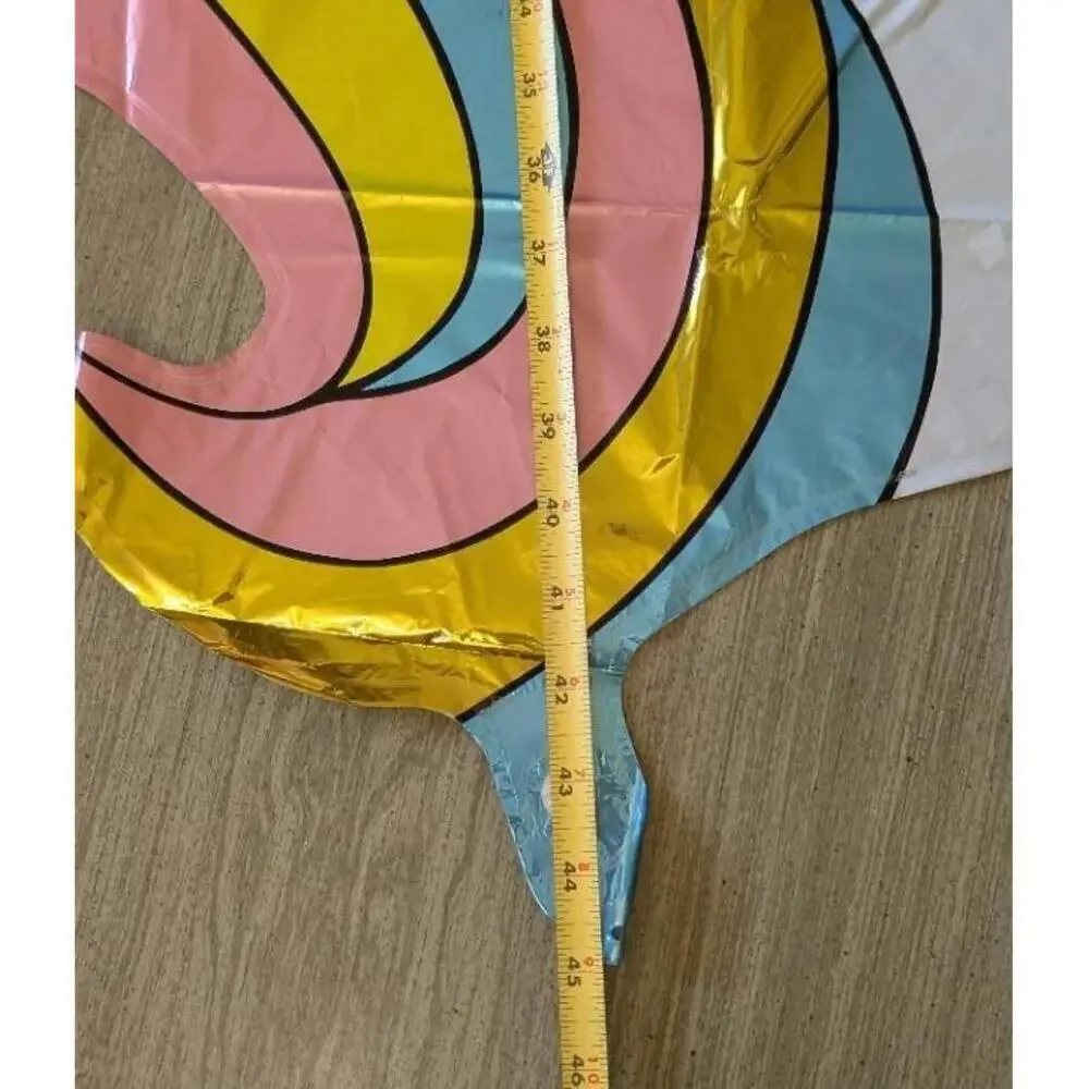 NEW Mylar Balloon Extra Large Colorful Unicorn Birthday Party Decoration